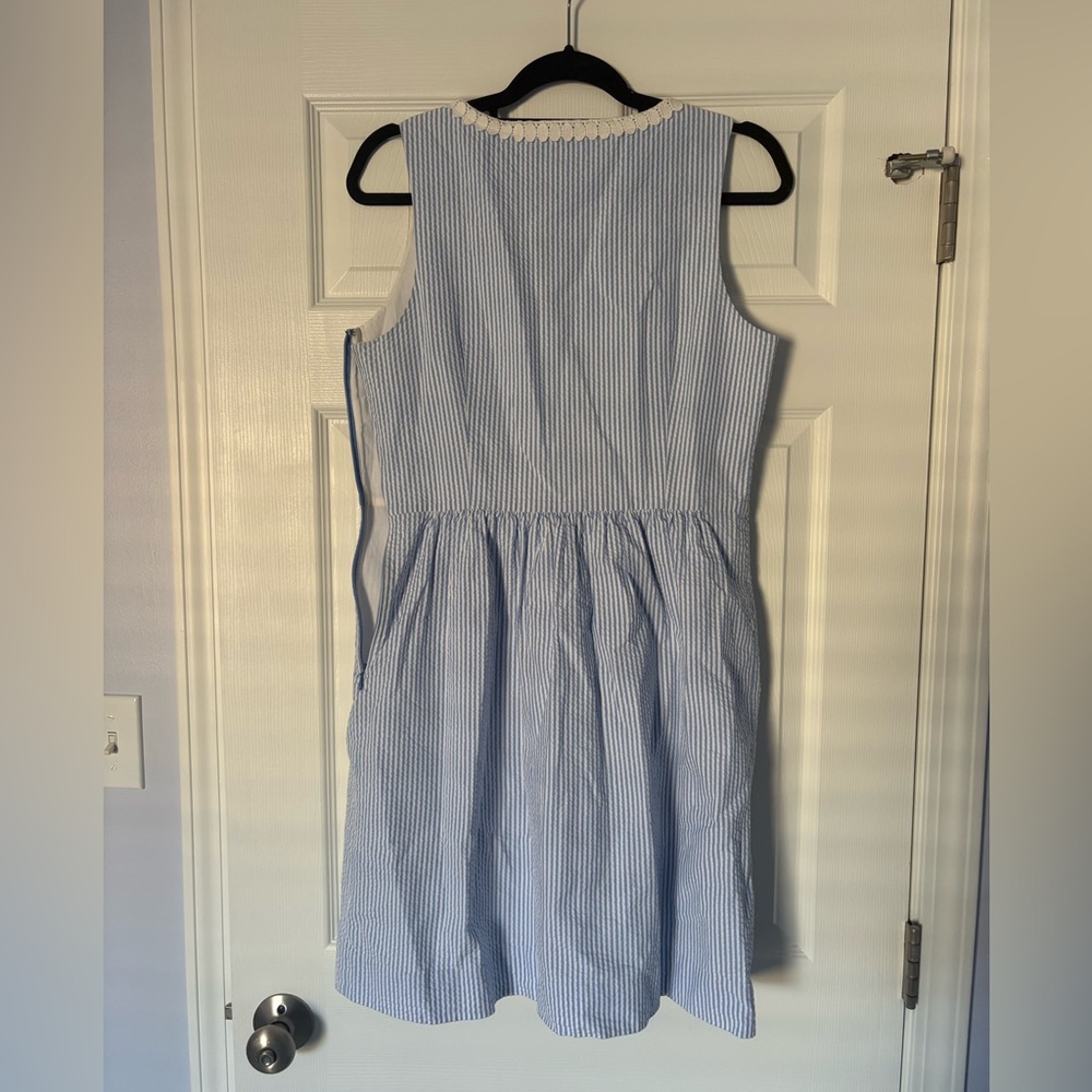 Vineyard Vines Blue Striped Dress - Picture 3 of 6